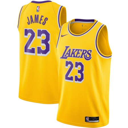 Maglia Los Angeles Lakers LeBron James 23 2020-21 Nike Icon Edition Swingman - Uomo